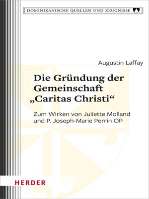 cover image of Die Gründung der Gemeinschaft "Caritas Christi"